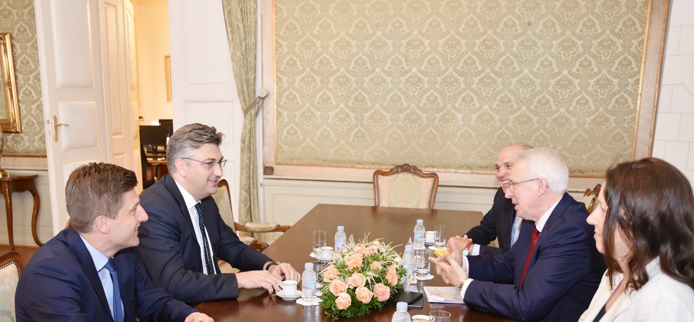 Predsjednik Vlade primio je guvernera Razvojne banke Vijeća Europe